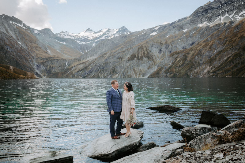 queenstown elopement heli location lake lochnagar lost in love NZ