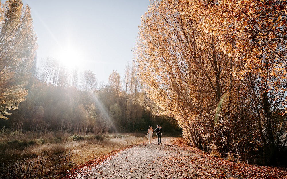 queenstown autumn elopement