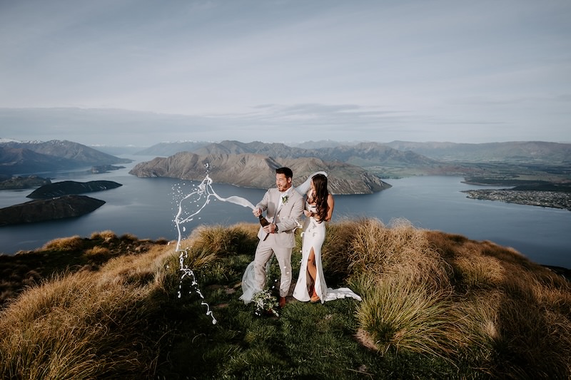 summer elopement new zealand