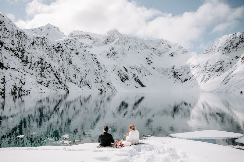 winter elopement new zealand