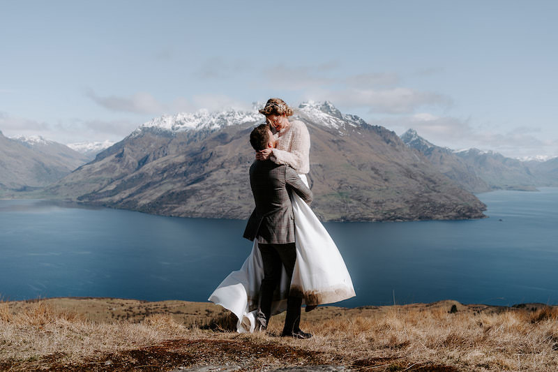 spring wedding mountaintop queenstown lost in love elopement services