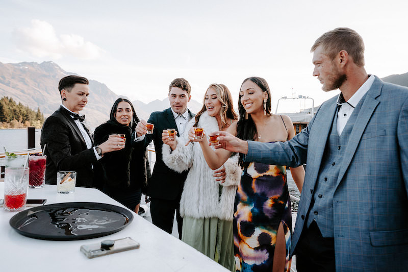 new zealand elopement afterparty photos lost in love queenstown