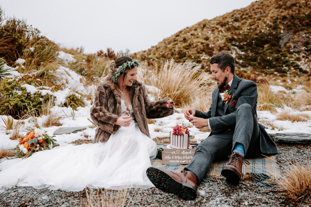 lakeside elopement queenstown lake lochnagar