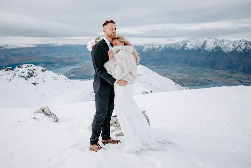 winter elopement queenstown