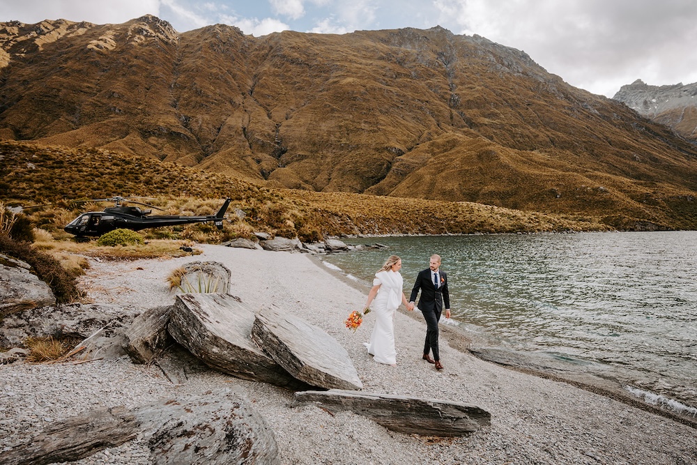 queenstown elopement destination wedding new zealand
